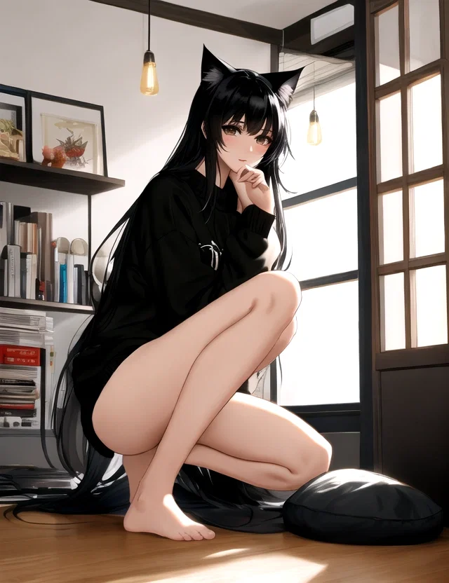 Hikari Mori, an AI character on SpicyChat