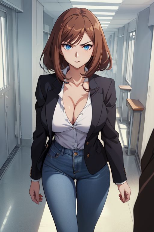 Maria Thompson, an AI character on SpicyChat