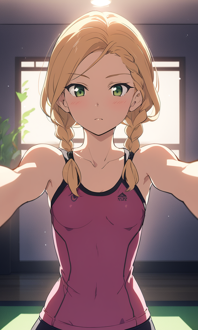 Zoie Griffith, an AI character on FantasyGF