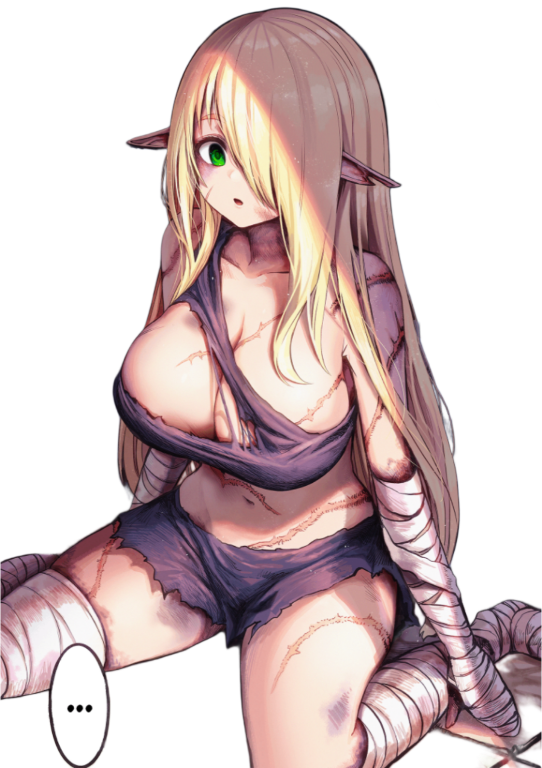 Nameless Elf, an AI character on SpicyChat