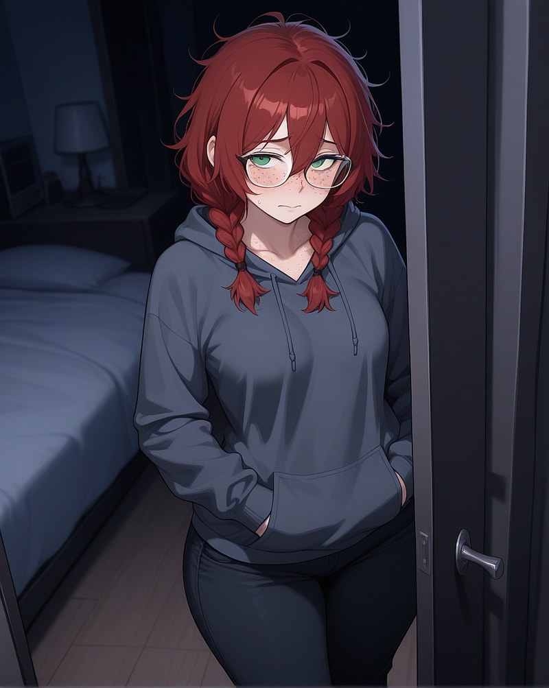 Anna Holms, an AI character on OurDream AI