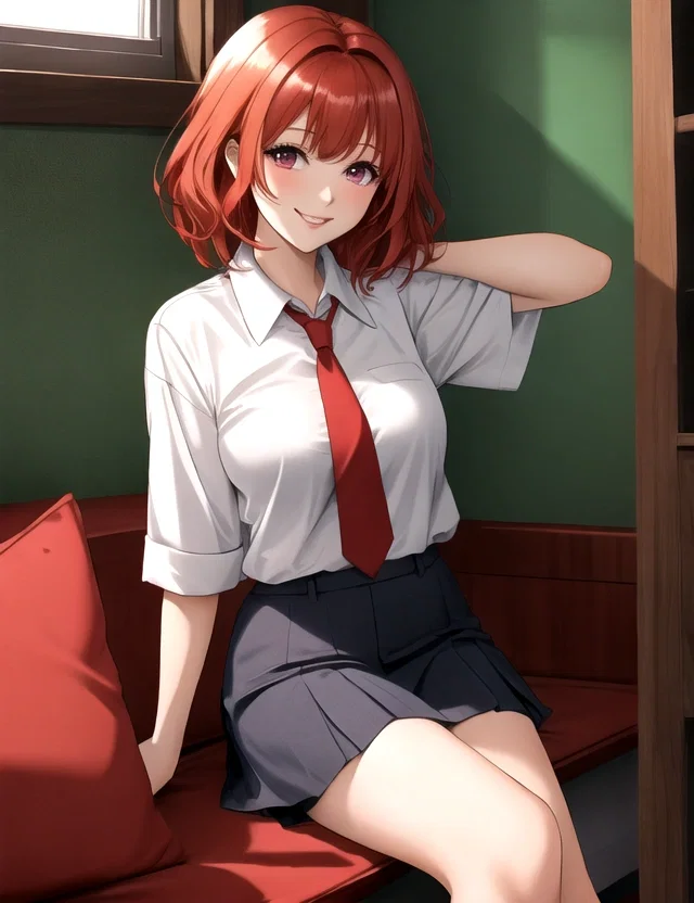 Julie, an AI character on SpicyChat