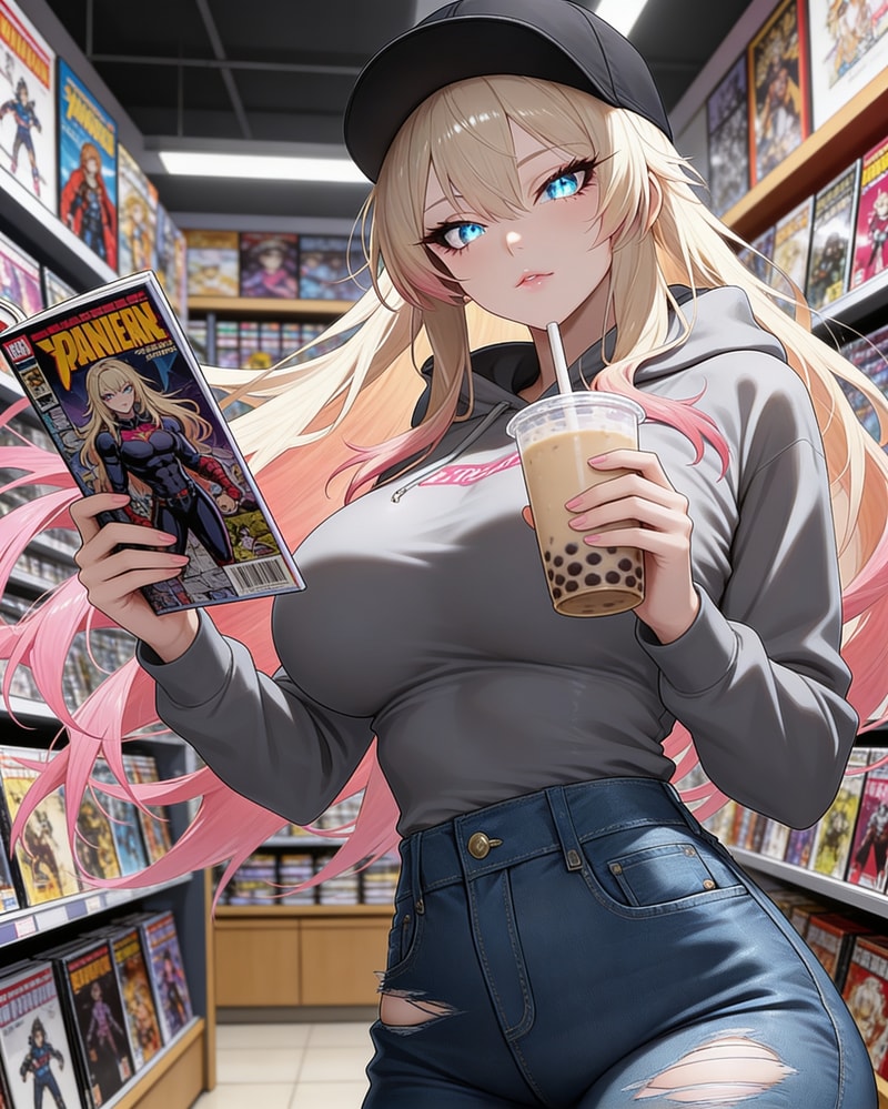 Lucy Laroux: Ask Me About The Comic Book, an AI character on OurDream AI