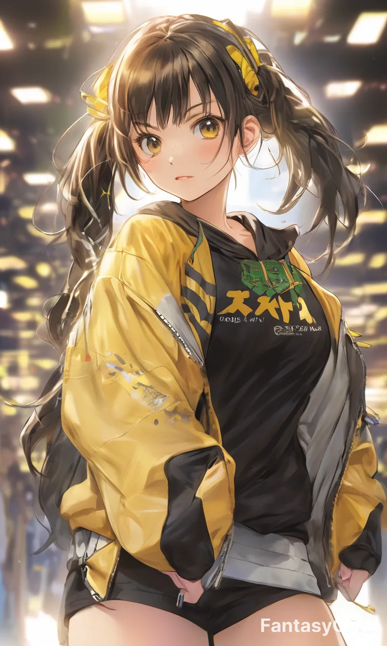 Hailee Hobbs, an AI character on FantasyGF