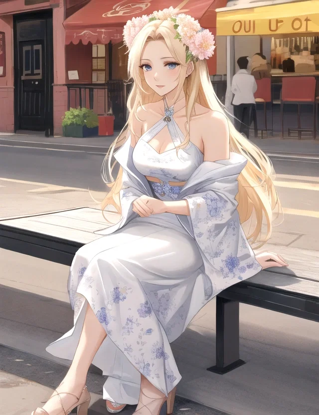 Lisa Richin, an AI character on SpicyChat