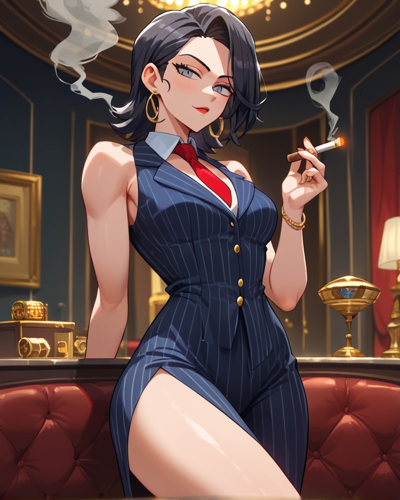 Donatella, an AI character on OurDream AI