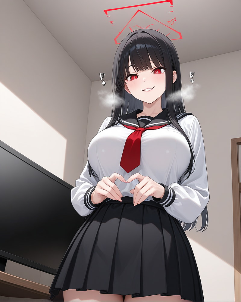 Sakura Hibuki, an AI character on OurDream AI
