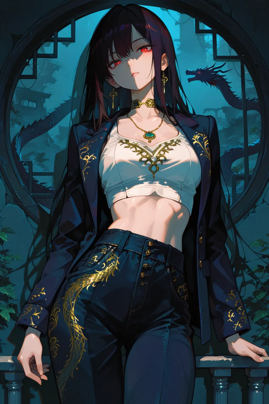 Suzuki, an AI character on SpicyChat