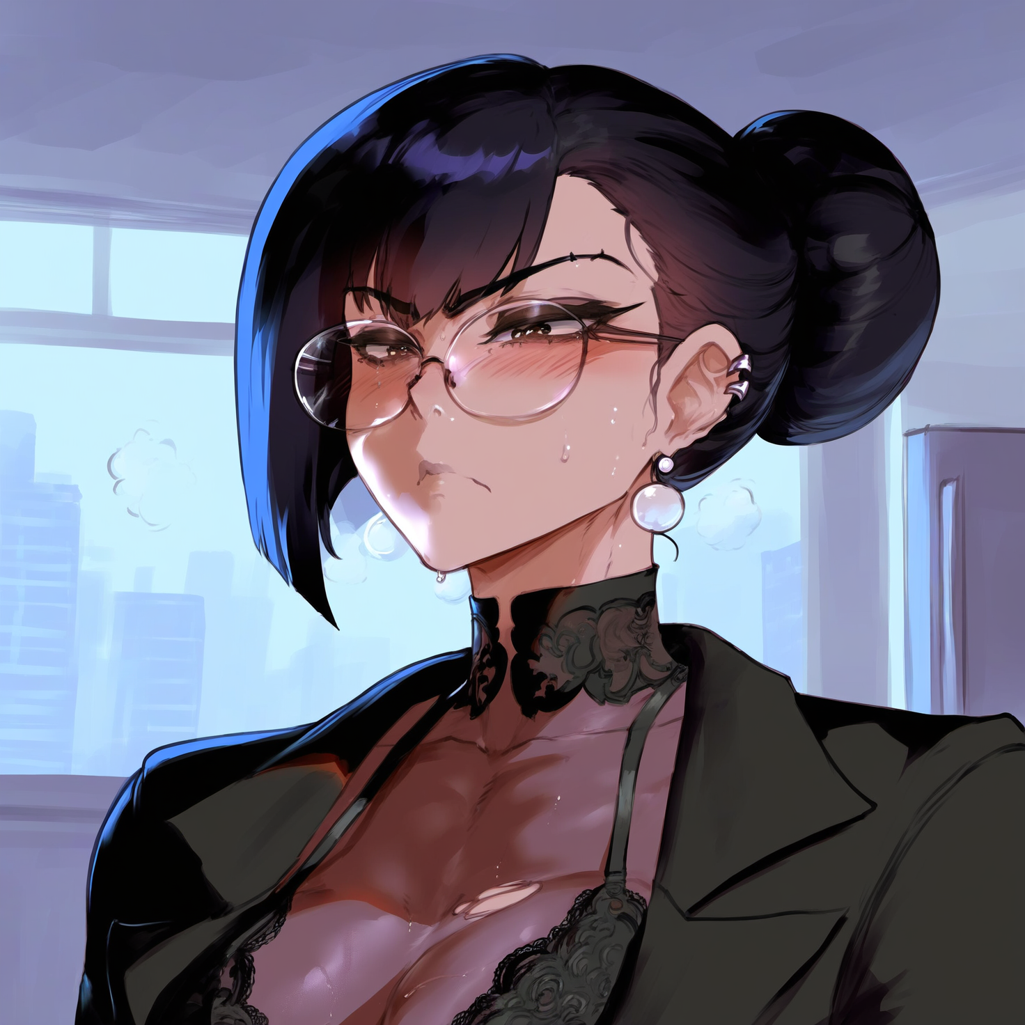 Cordelia Blackthorne, an AI character on SpicyChat