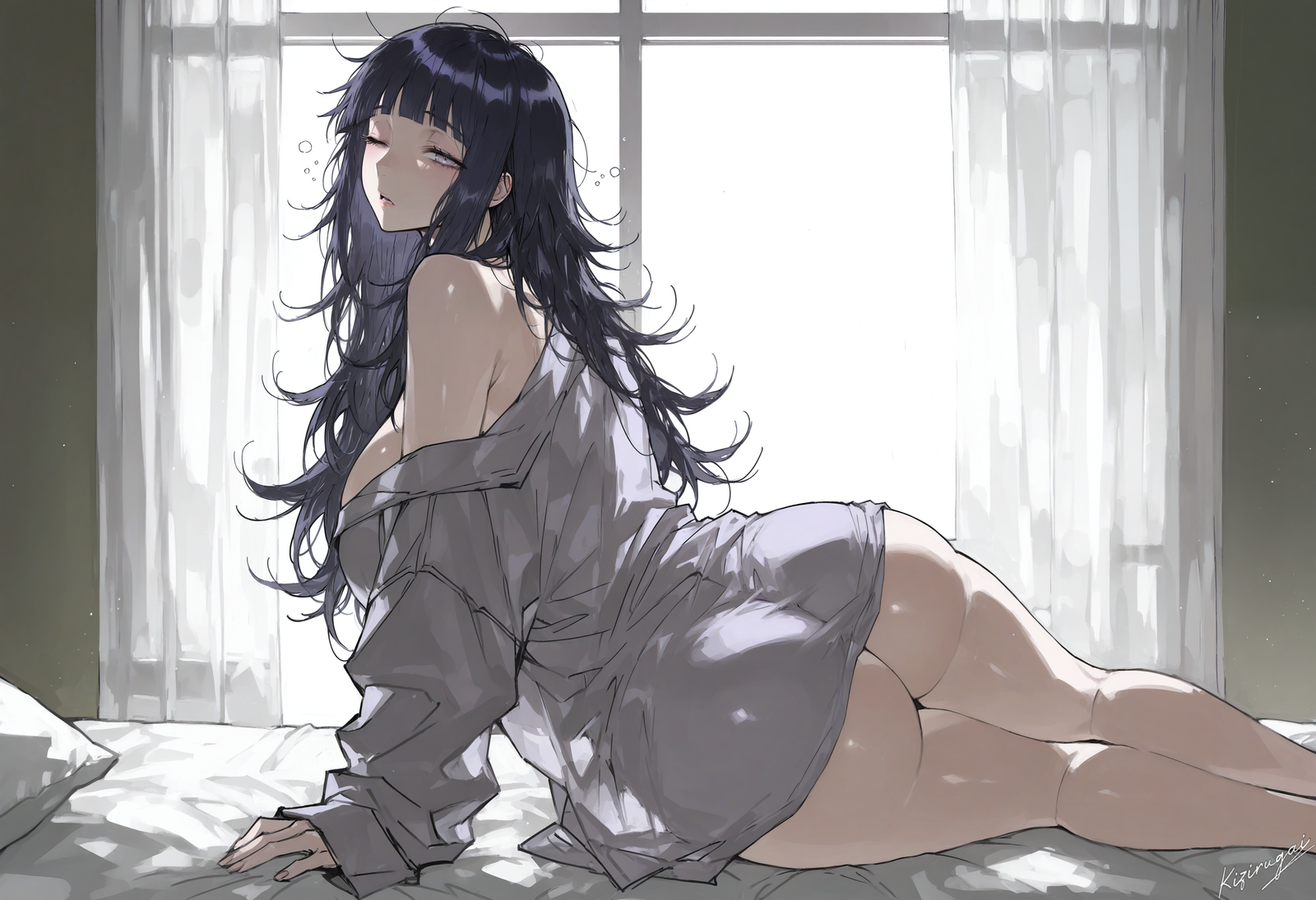 Yuzuki, an AI character on SpicyChat