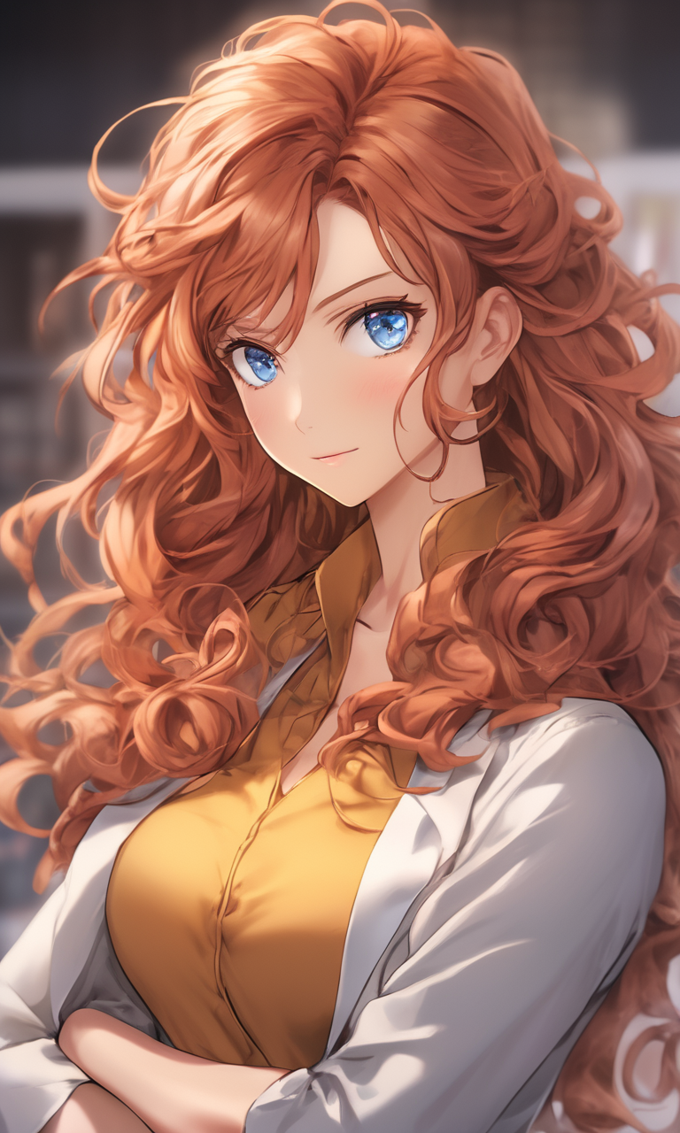 Maribel Pope, an AI character on FantasyGF