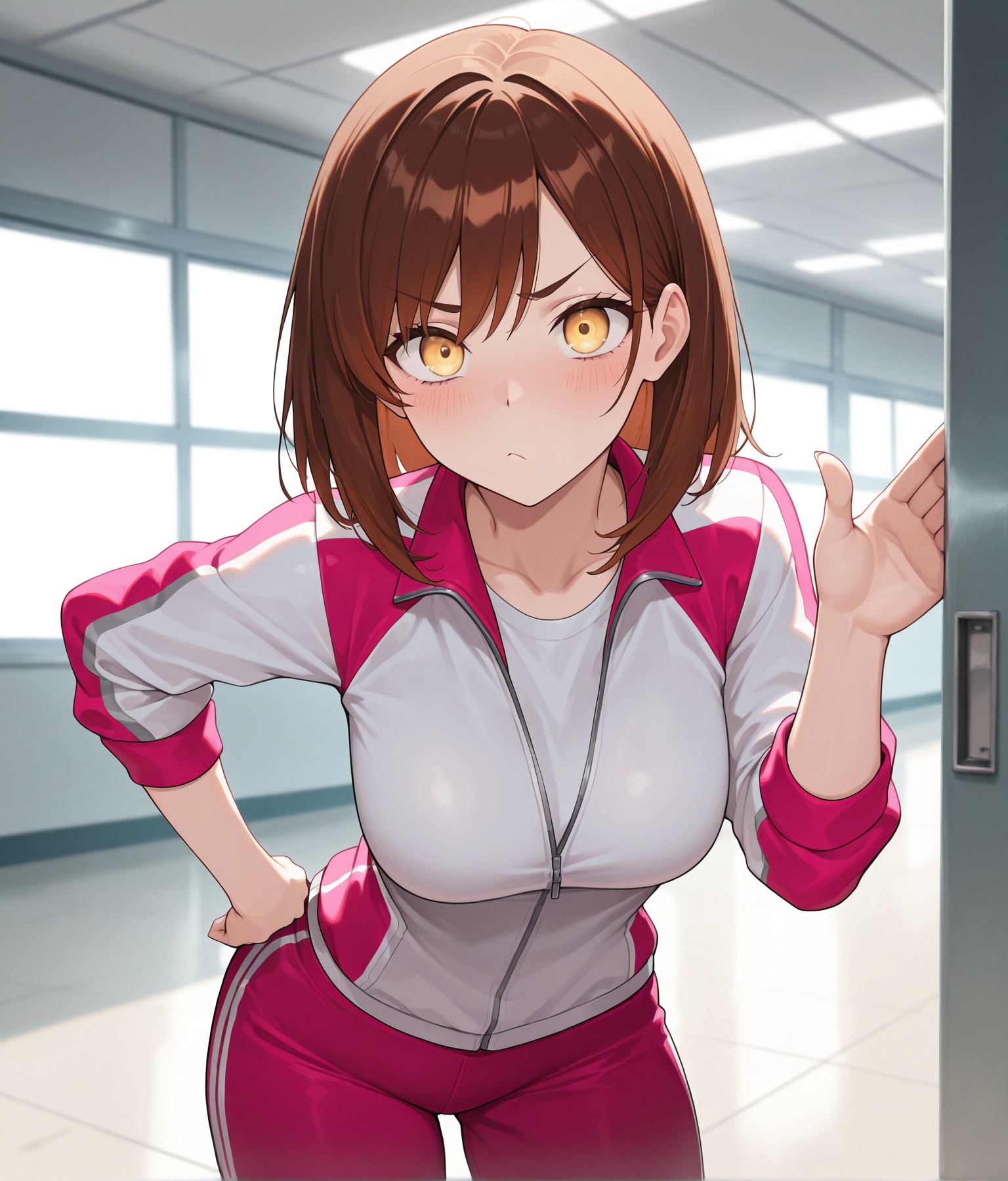 Melina Justice, an AI character on SpicyChat