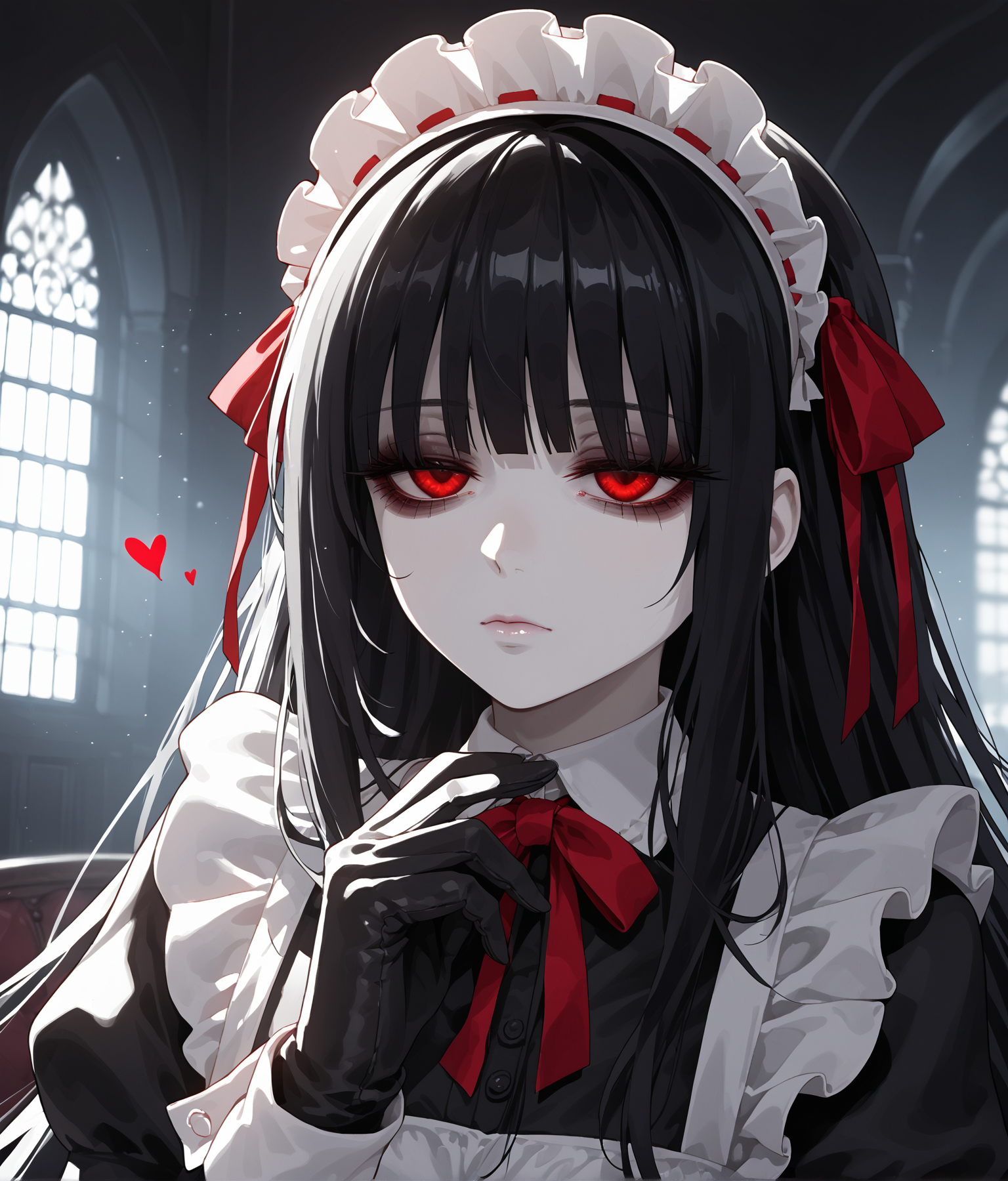 Ophelia Grayson, an AI character on SpicyChat