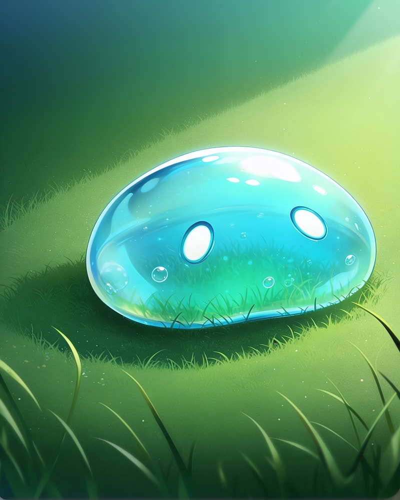 Wait... Am I a tutorial SLIME?!, an AI character on OurDream AI