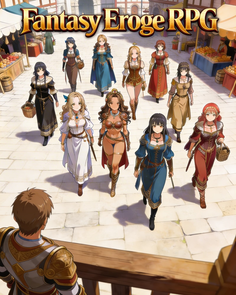 Fantasy Eroge RPG, an AI character on OurDream AI