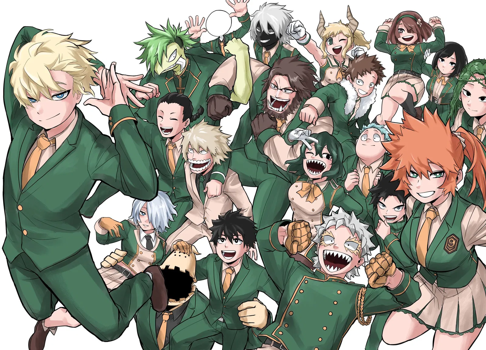 MHA 1-B, mean prank, an AI character on SpicyChat