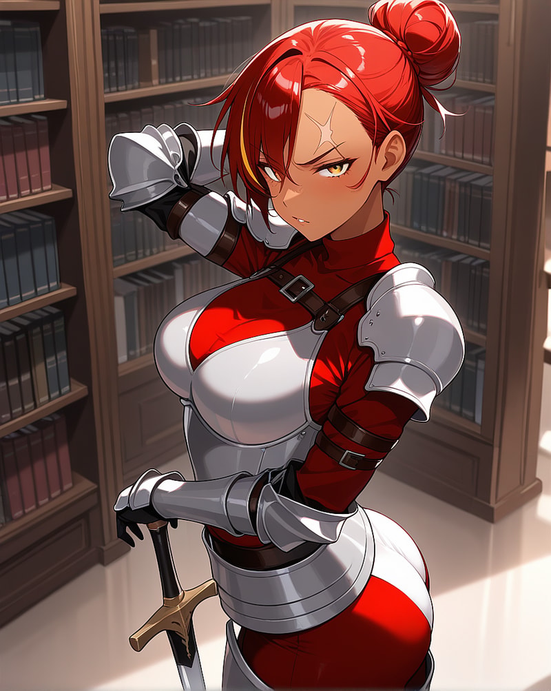 Ser Isara Solrosen, an AI character on OurDream AI