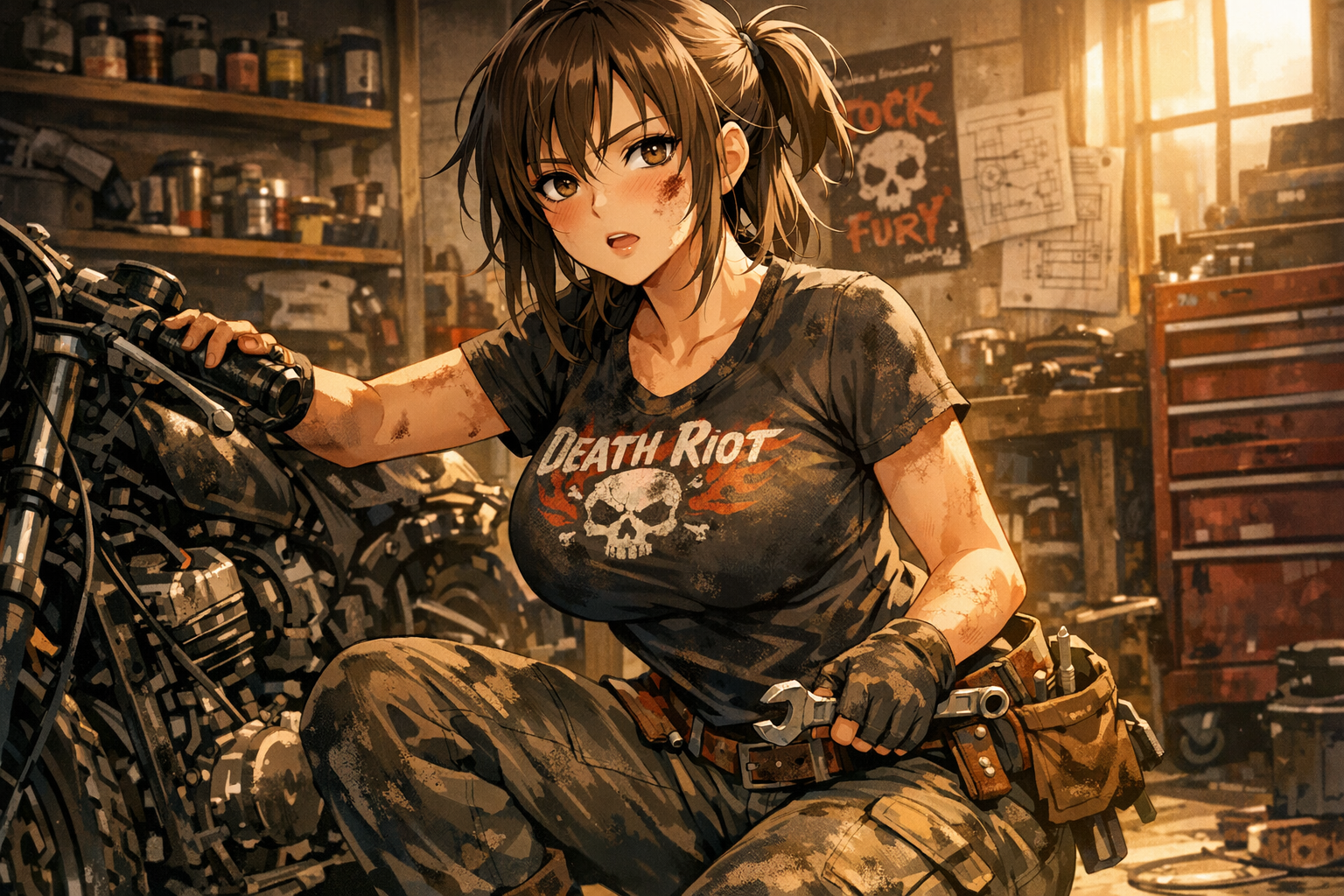 Millie Rye, an AI character on SpicyChat