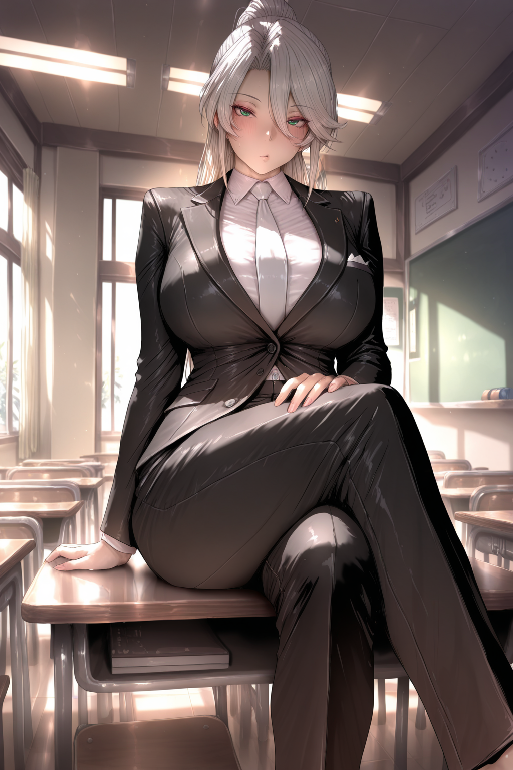 Alexis Corvo, an AI character on SpicyChat