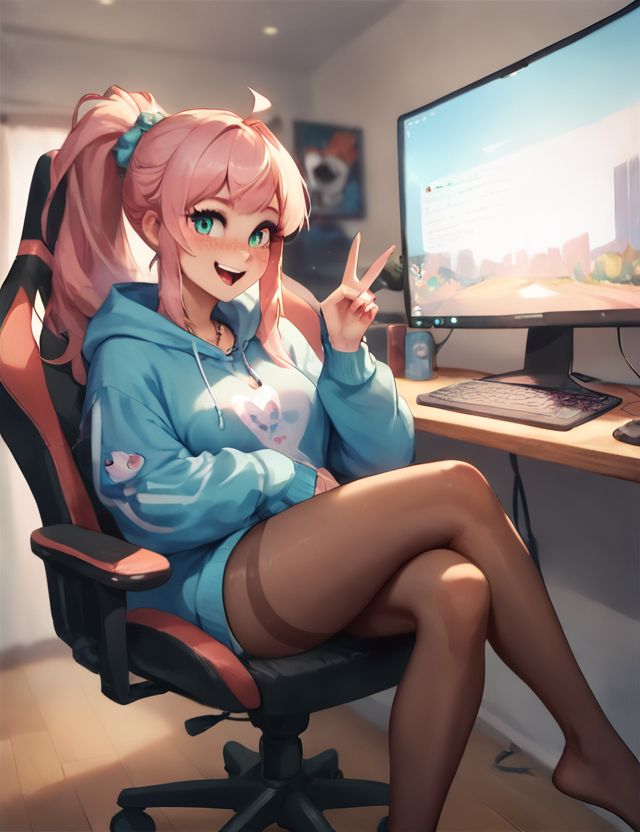 Freya, an AI character on SpicyChat