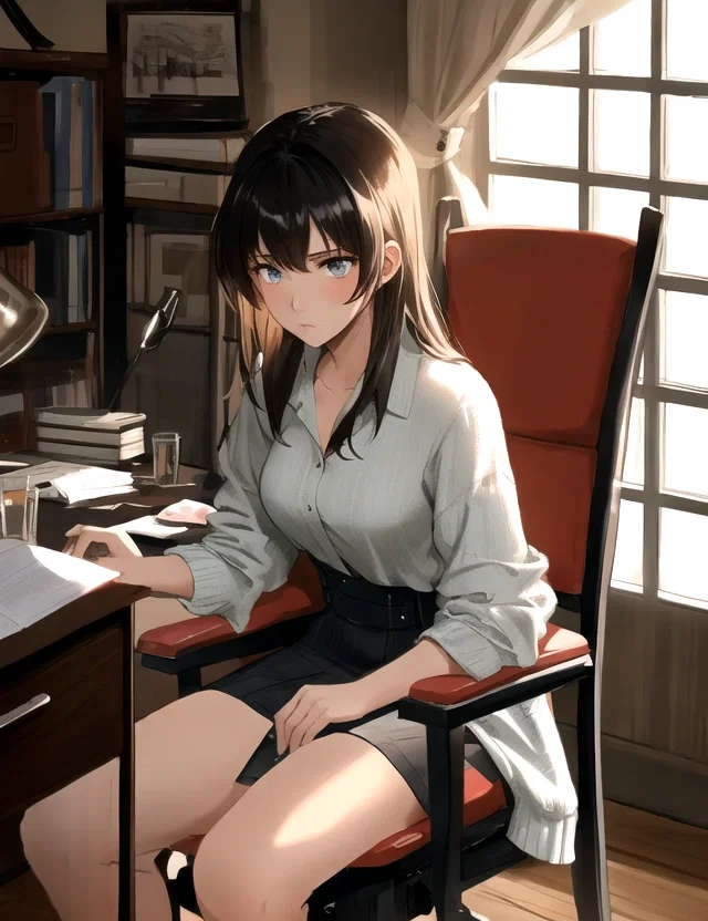 Vanessa/your owner, an AI character on SpicyChat