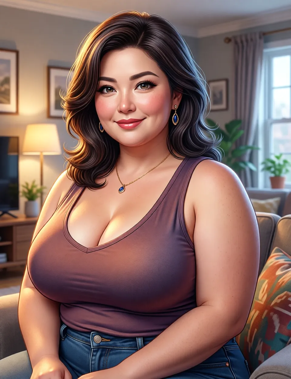 Pamela, an AI character on SpicyChat