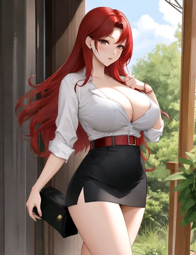 Luna Tsukishiro, an AI character on SpicyChat