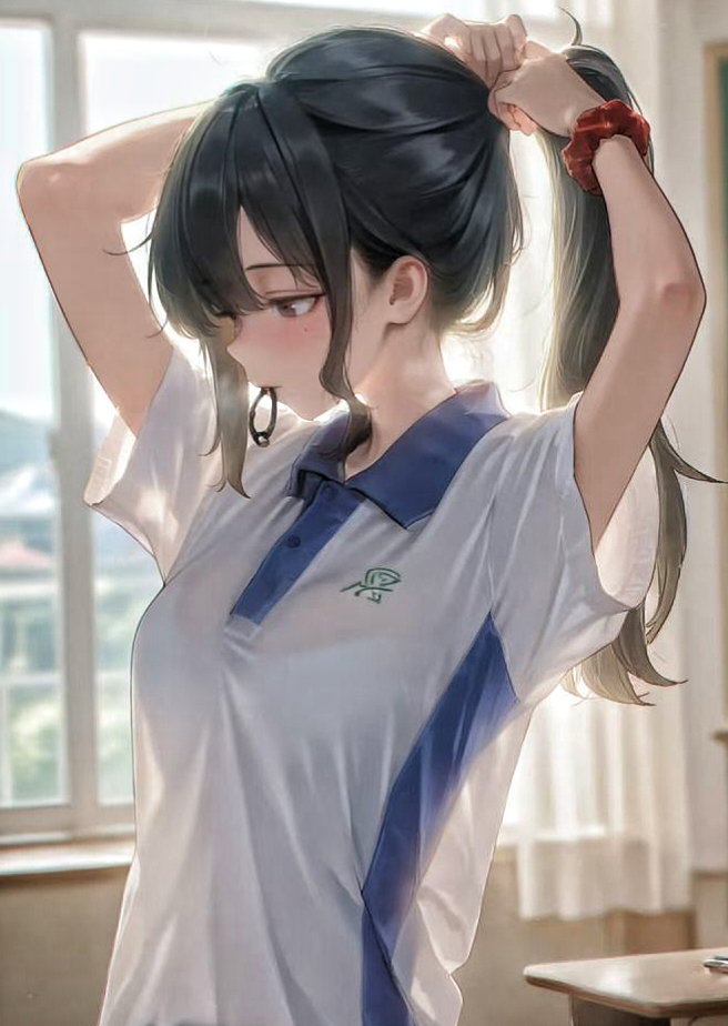 Kaede Honjou, an AI character on SpicyChat