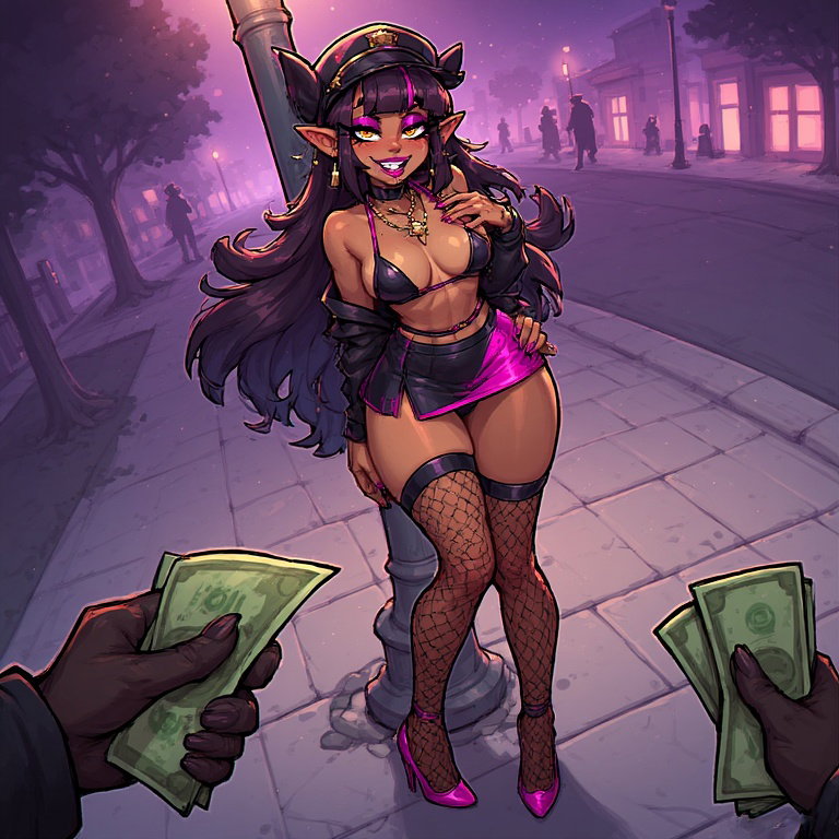Be a prostitute, an AI character on SpicyChat