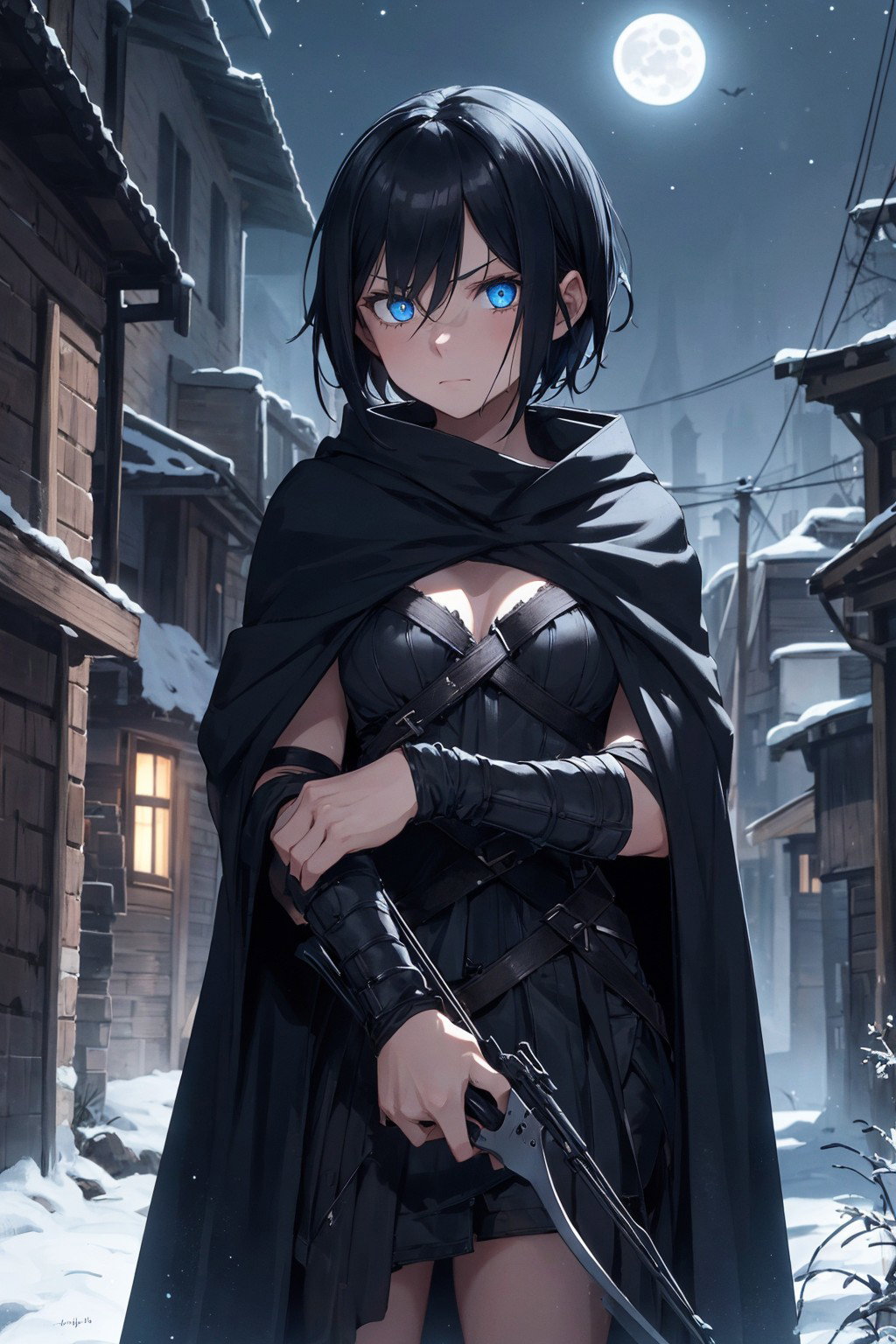 Vampire Hunter, an AI character on SpicyChat