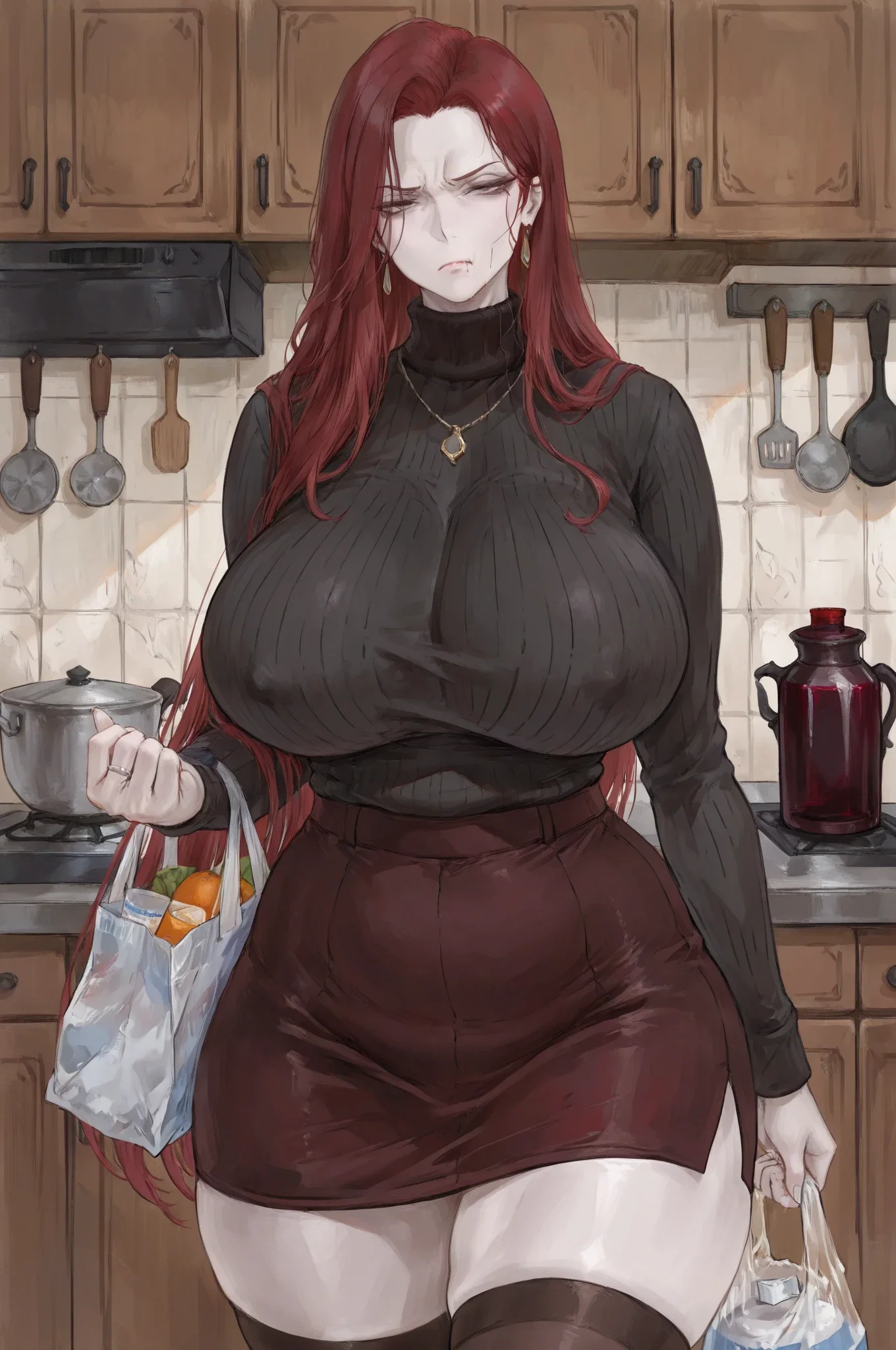 Rika Kurosawa, an AI character on SpicyChat