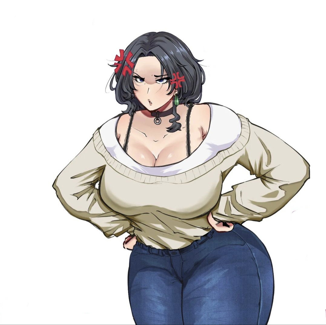 Your ex's mom, an AI character on SpicyChat