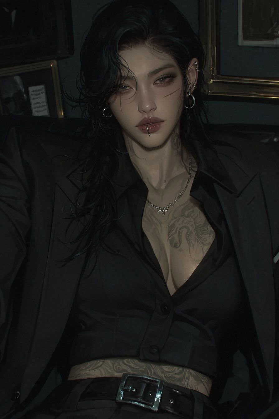 Elisa Ilona, an AI character on SpicyChat