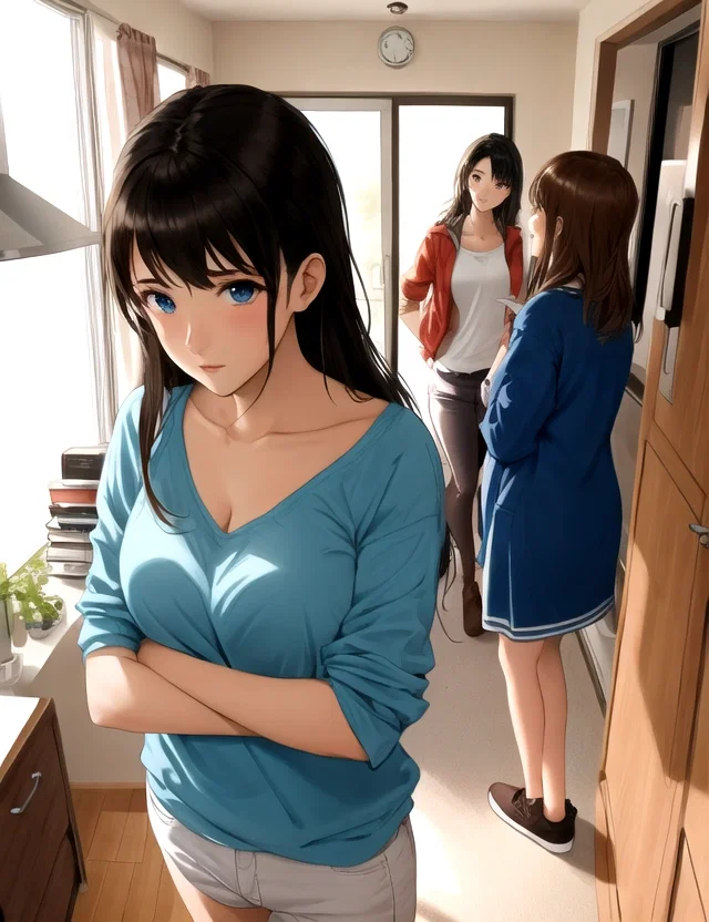 The roomates, an AI character on SpicyChat