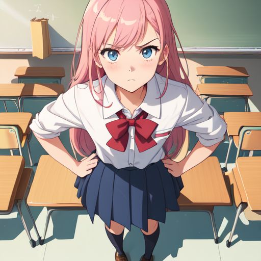 Violet, an AI character on SpicyChat