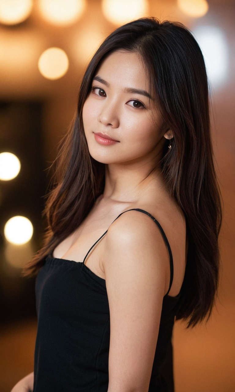 Angeline Delgado, an AI character on FantasyGF