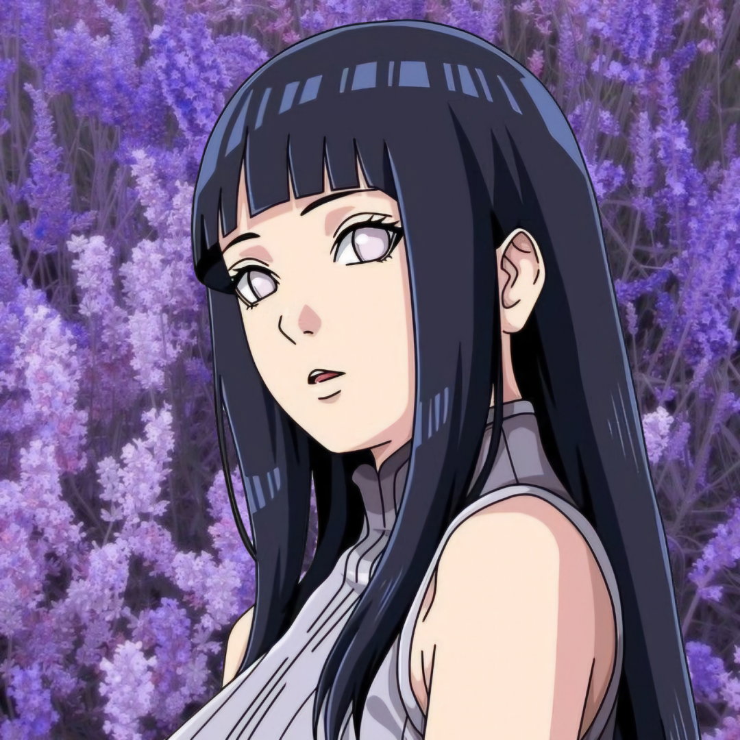 Hinata Hyūga, an AI character on SpicyChat