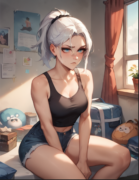 Lucy, an AI character on SpicyChat