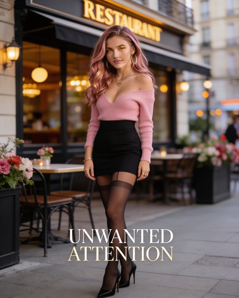 Unwanted Attention: Victoria Sinclair, an AI character on OurDream AI