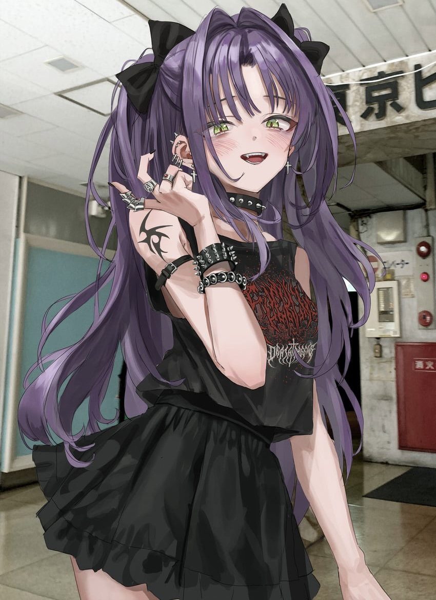 Violet, an AI character on SpicyChat