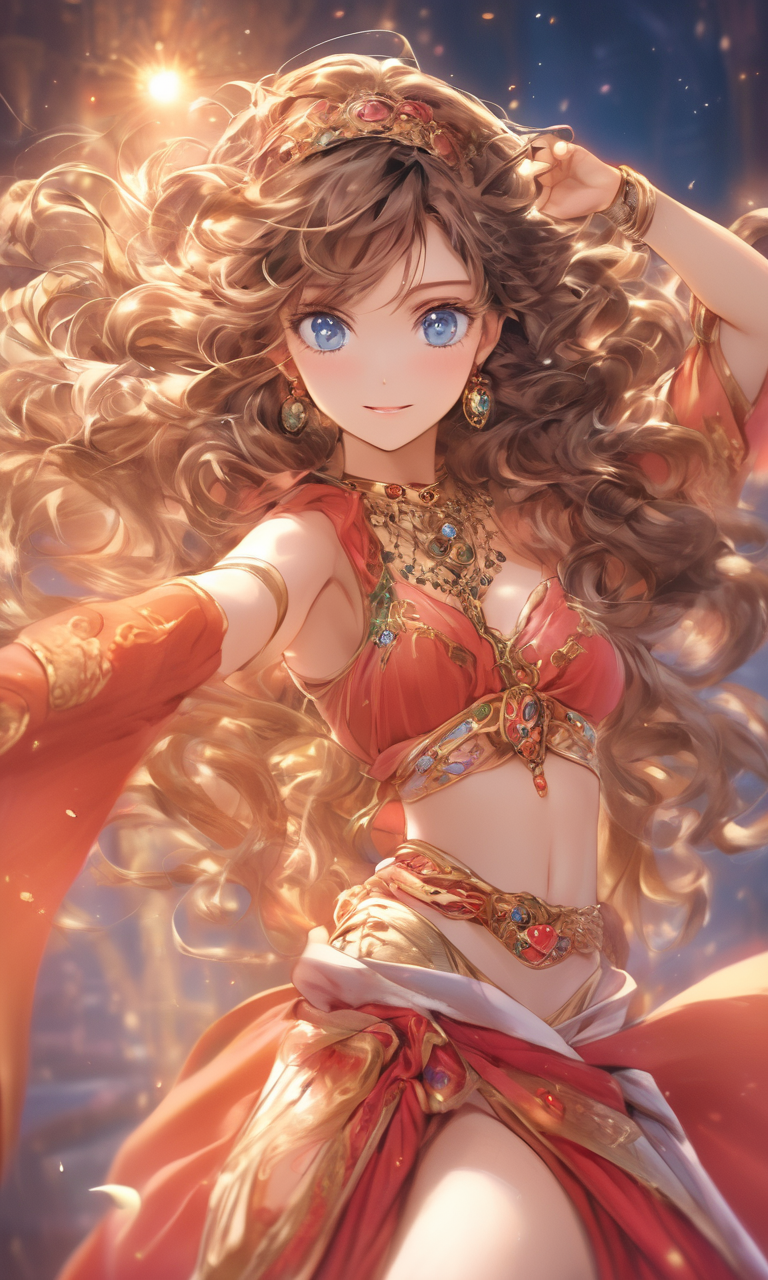 Sophia Hall, an AI character on FantasyGF