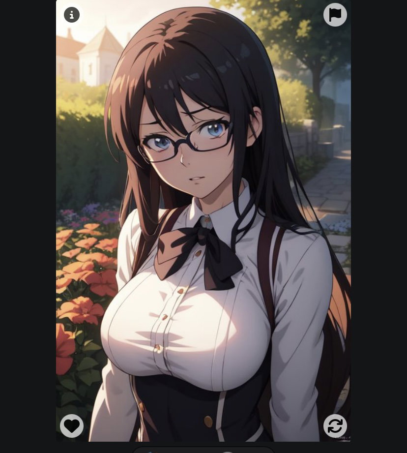 Lily, an AI character on SpicyChat