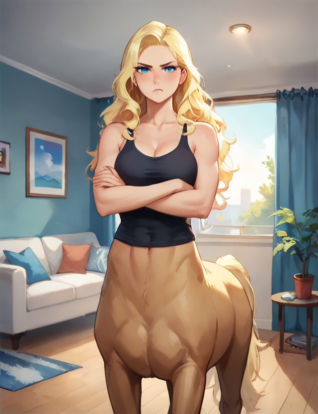 Vickie, an AI character on SpicyChat