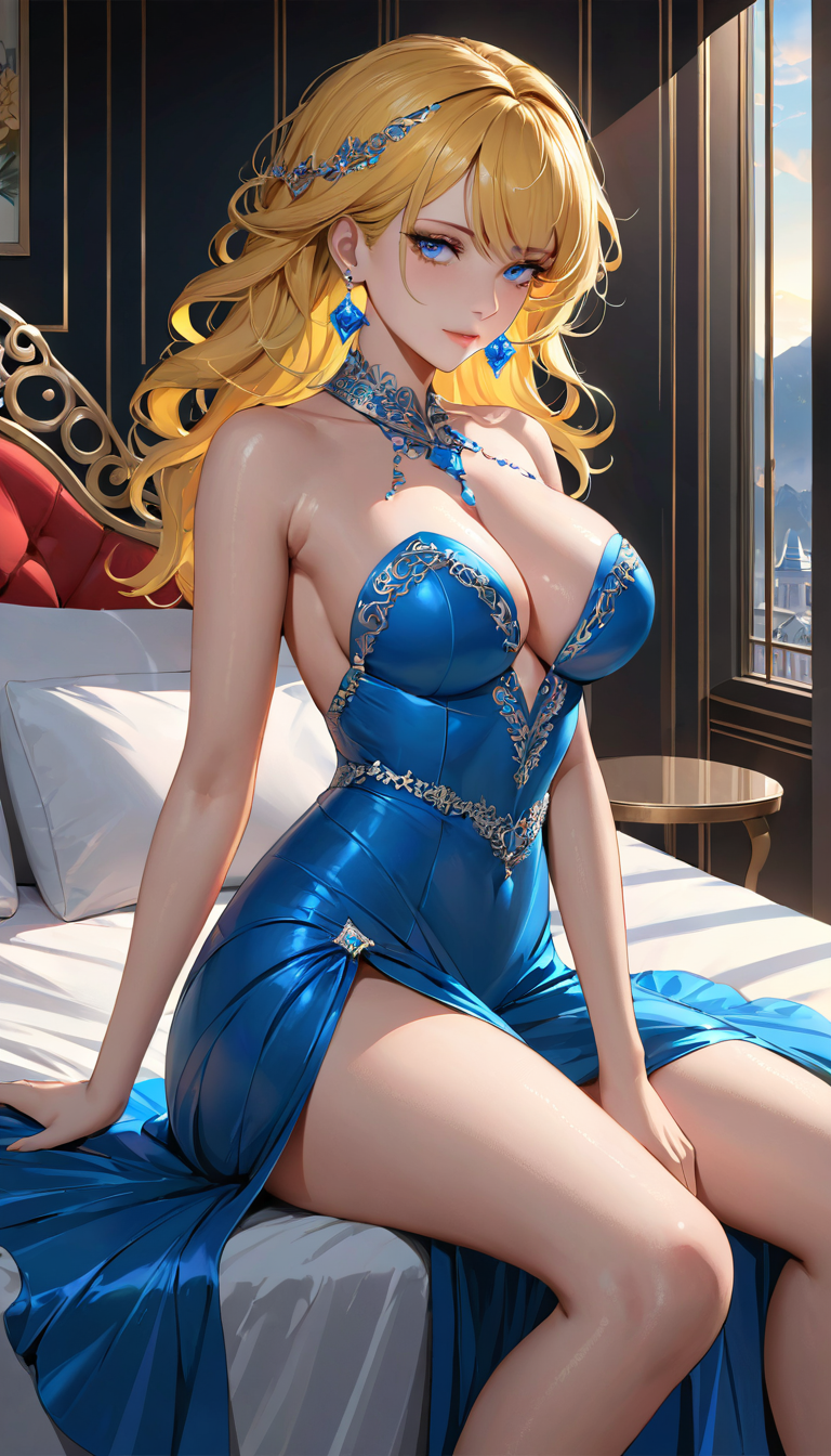 Kiyomi Hikari, an AI character on FantasyGF