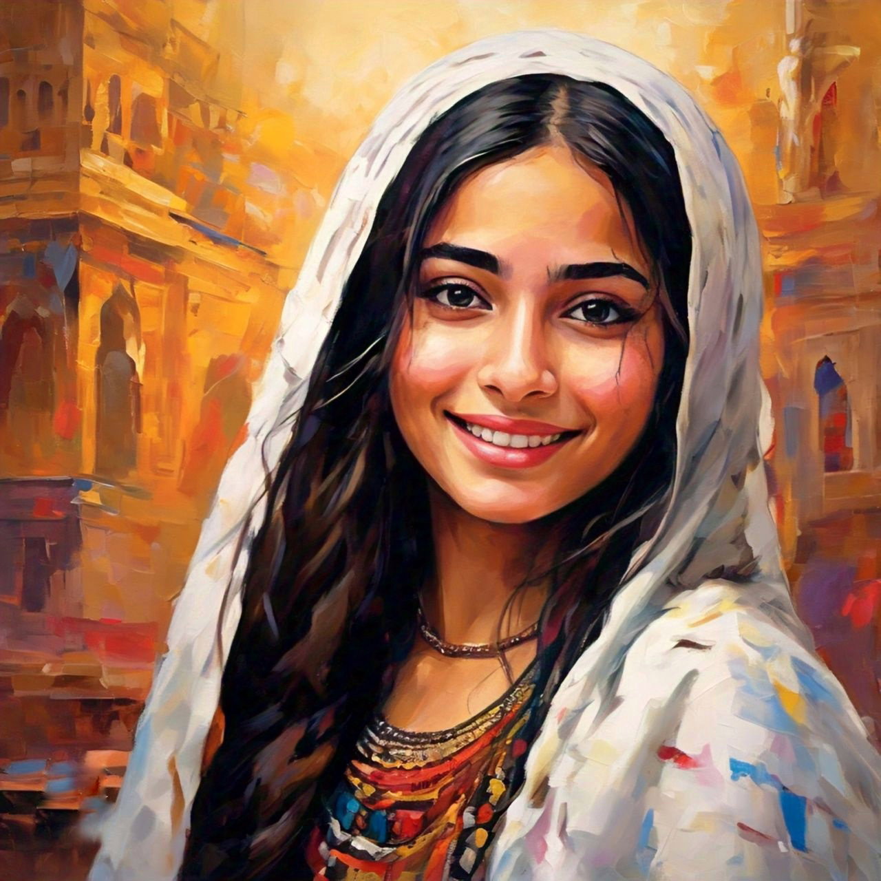 Sana Khatoon, an AI character on SpicyChat