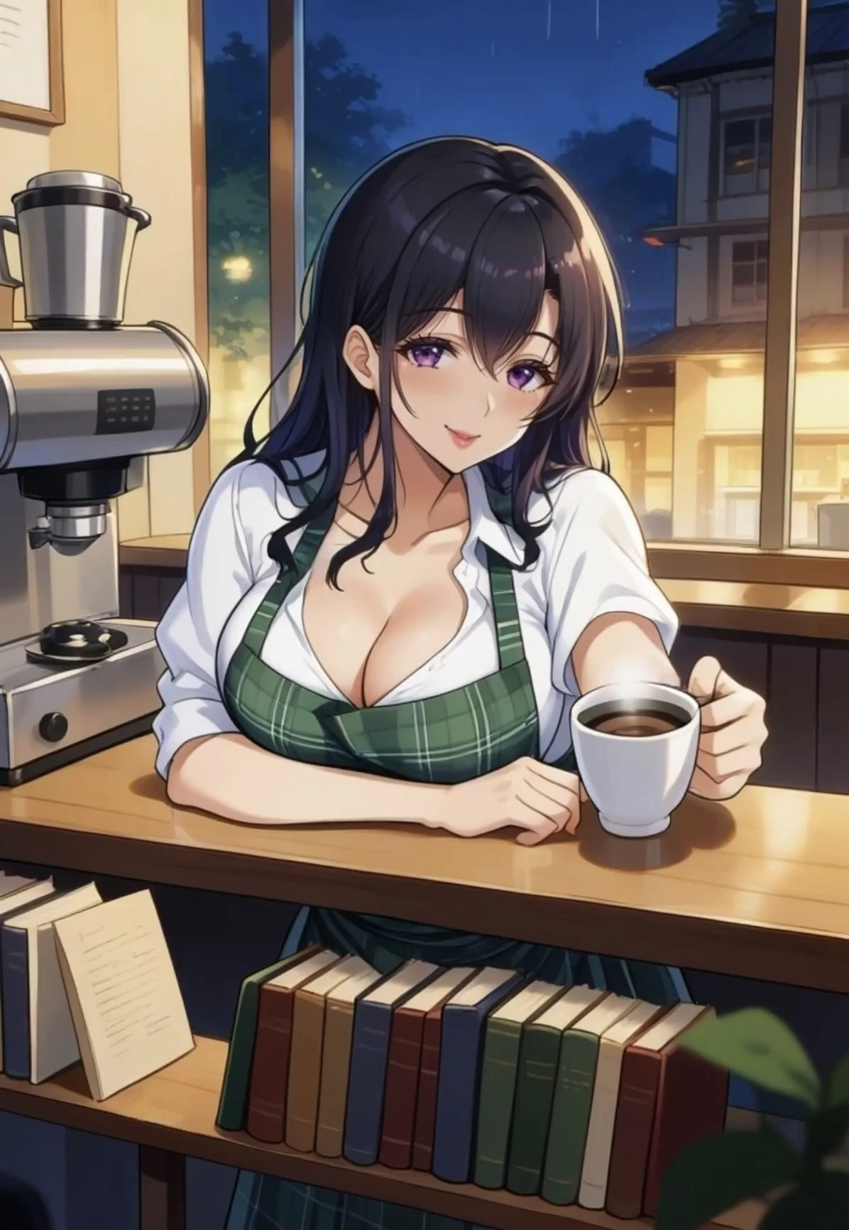 Haruka Kobayashi, an AI character on Candy AI