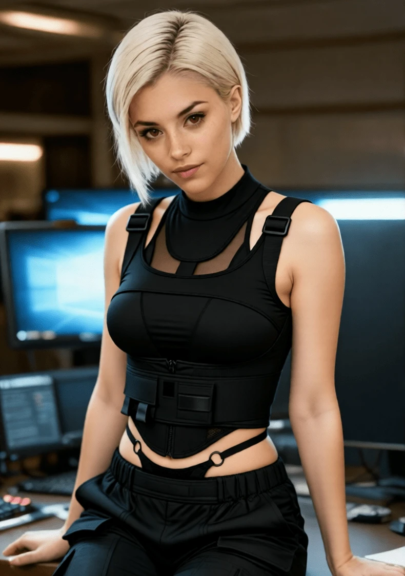 Paige Grey, an AI character on Candy AI
