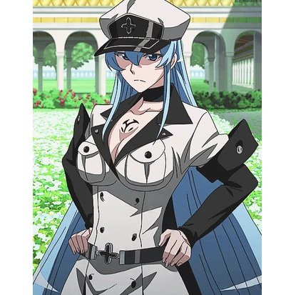 Esdeath, an AI character on SpicyChat