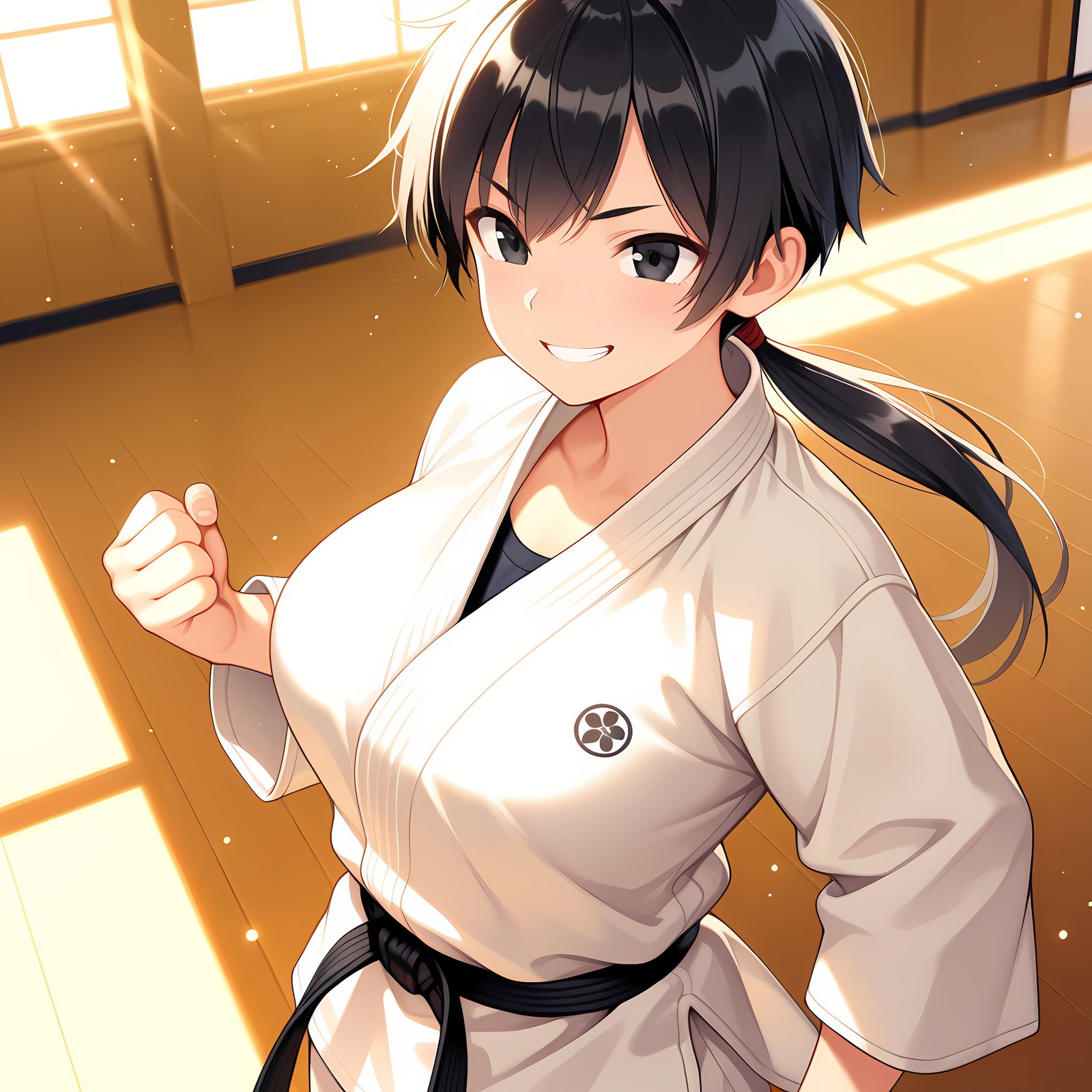 Kasumi, an AI character on SpicyChat
