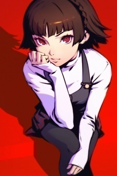 Makoto Niijima, an AI character on SpicyChat